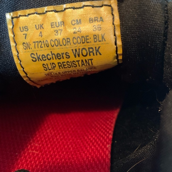 Sketchers Work Slip Resistant Relaxed Fit Air-Cooled Memory Foam Sneakers EUC - Picture 4 of 7